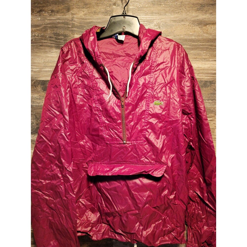 Vintage 90s Lacoste Windbreaker Jacket Anorak